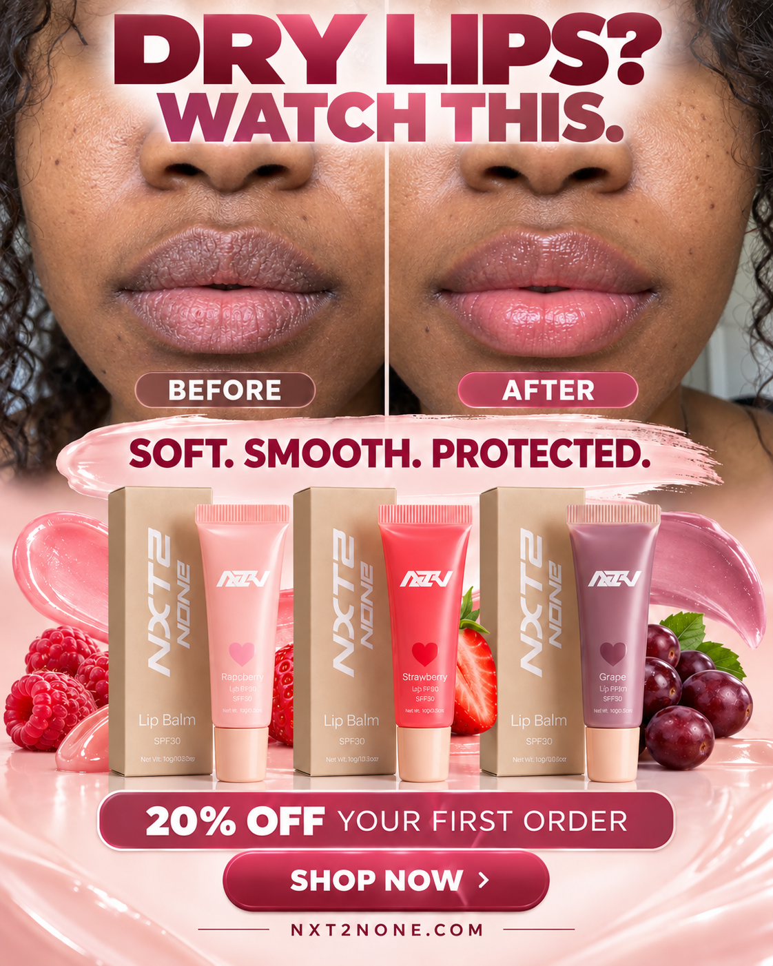 NXT2NONE Complete Lip Care Bundle